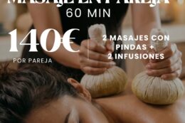 Promoción Masaje en Pareja